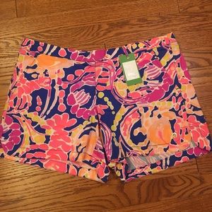 NWT Lilly Pulitzer Oceanview Board Shorts Large